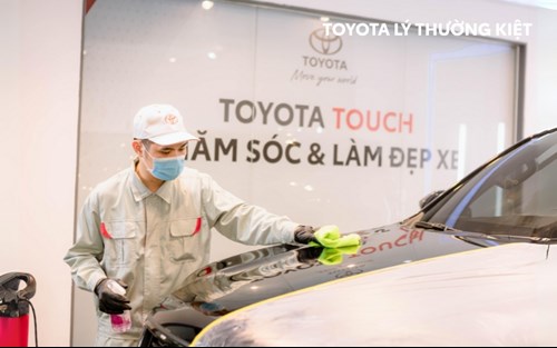 làm đẹp xe Toyota