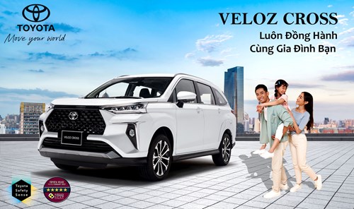 toyota veloz cross la su lua chon hoan hao cho gia dinh ban