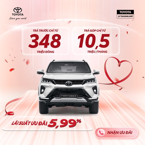 ưu đãi toyota fortuner