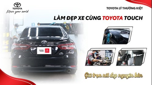 Chăm Sóc Xe Ô Tô tại Toyota Lý Thường Kiệt