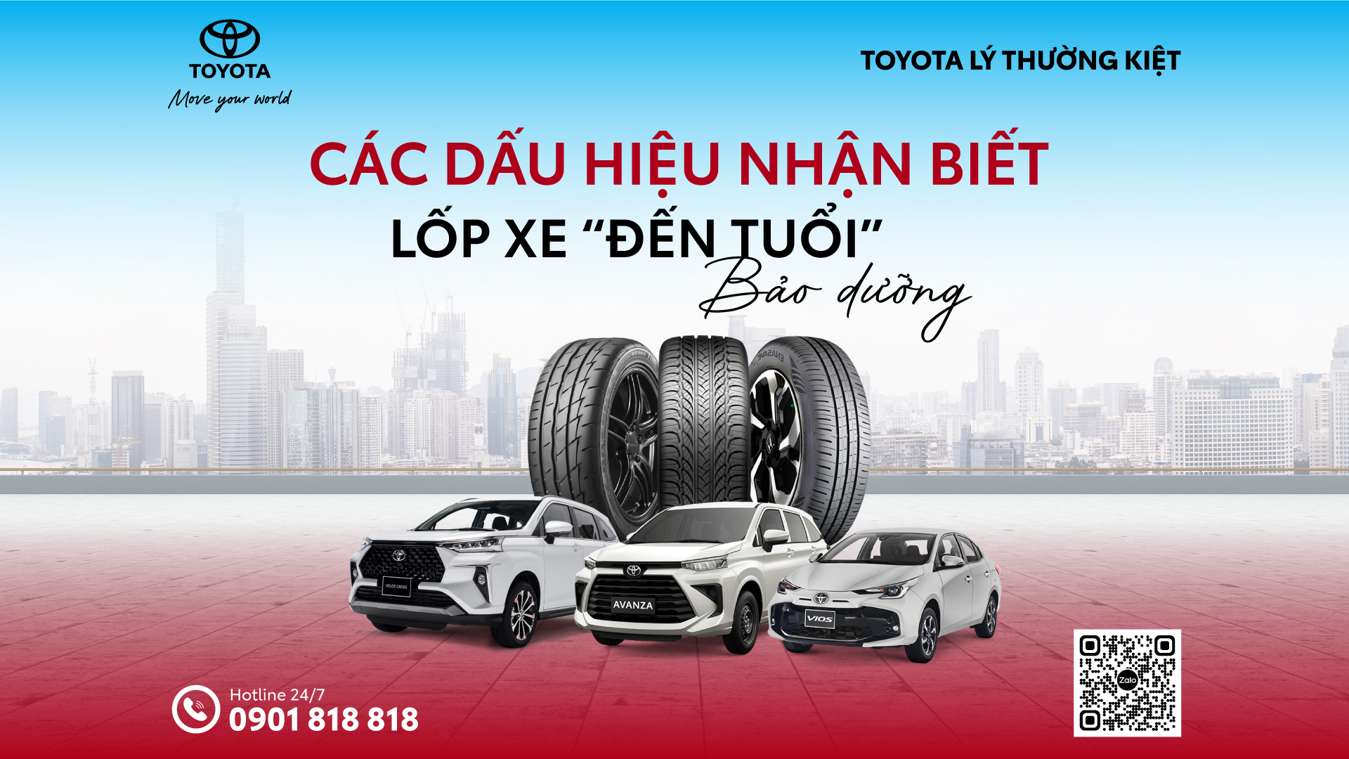 Nên kiểm tra lốp xe