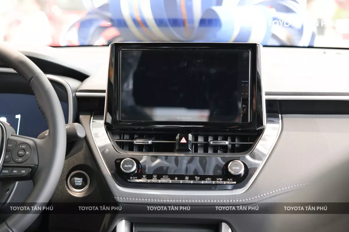 Màn hình giải trí Toyota Corolla Cross 2025
