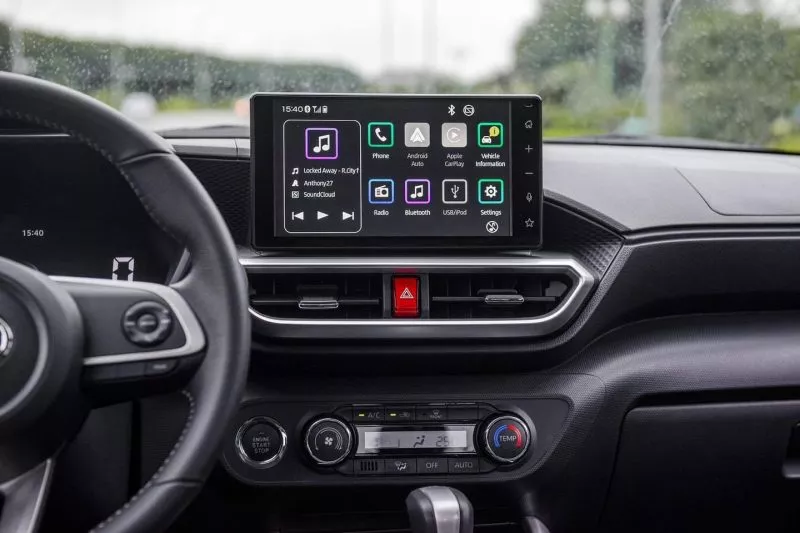 Màn hình giải trí Toyota Raize