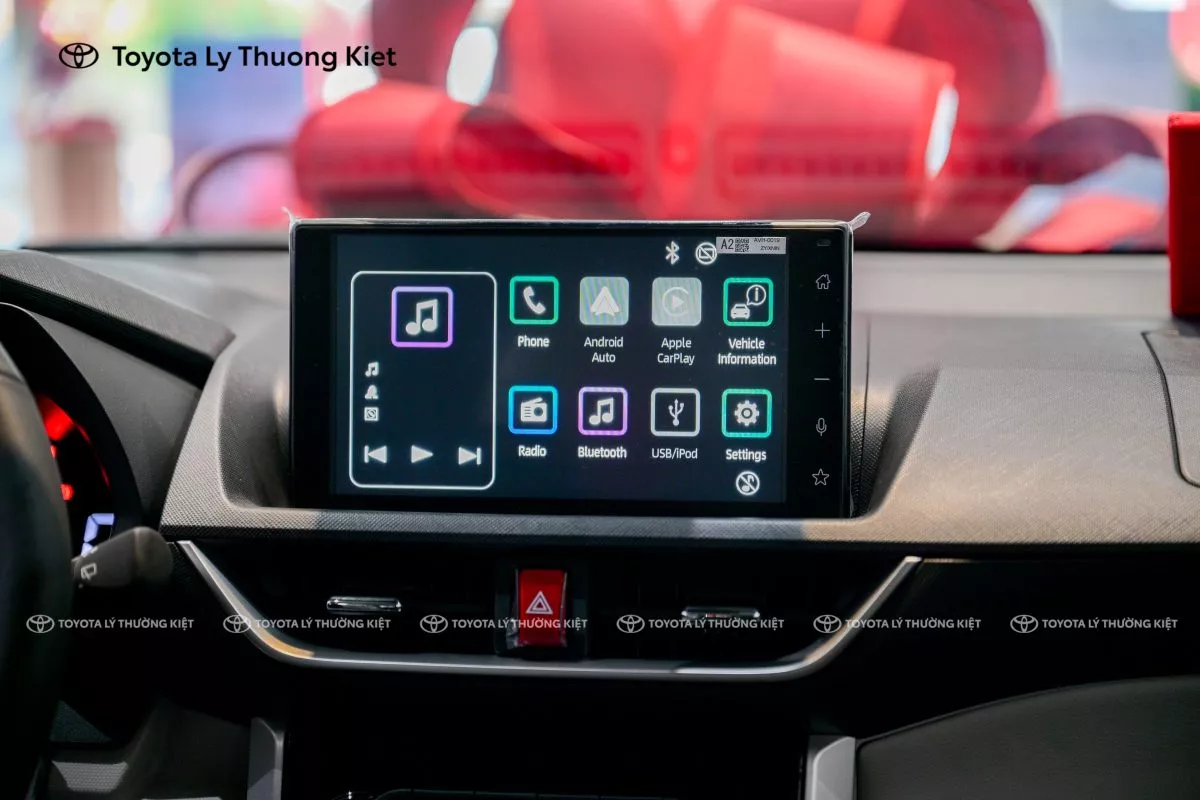 Màn hình giải trí Toyota Veloz Cross 2024
