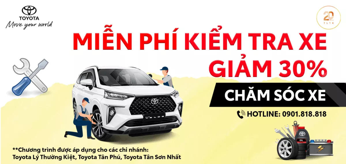 You Are Currently Viewing Tưng Bừng Ưu Đãi Kiểm Tra Xe Miễn Phí, Giảm Ngay 30% Chăm Sóc Xe