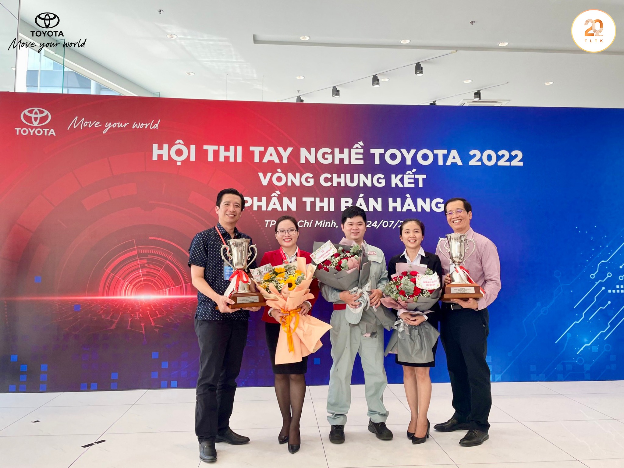 Vinh Danh 2 Thí Sinh Đạt Huy Chương Vàng Hội Thi Tay Nghề Toyota Toàn Quốc 2022