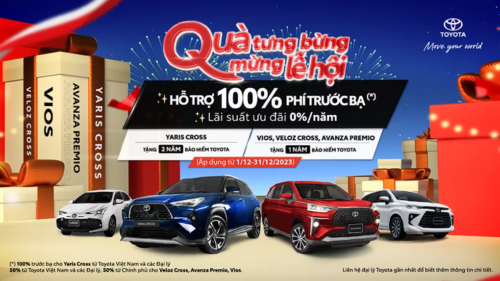You Are Currently Viewing Đồng Loạt Ưu Đãi 4 Xe, Toyota Nỗ Lực Đáp Ứng Nhu Cầu Khách Hàng Dịp Cuối Năm