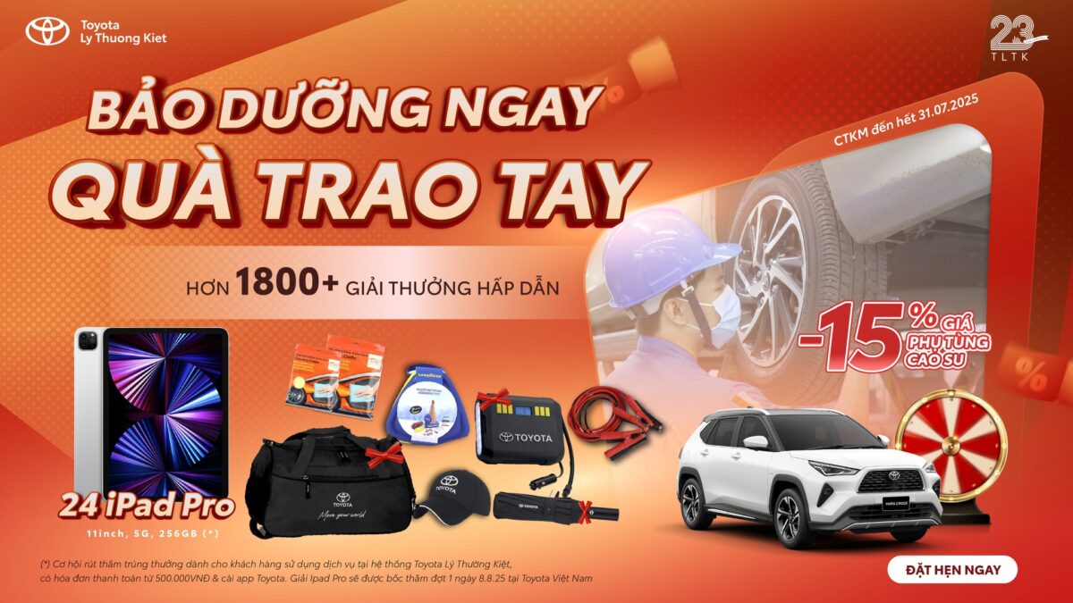 Bảo dưỡng Toyota