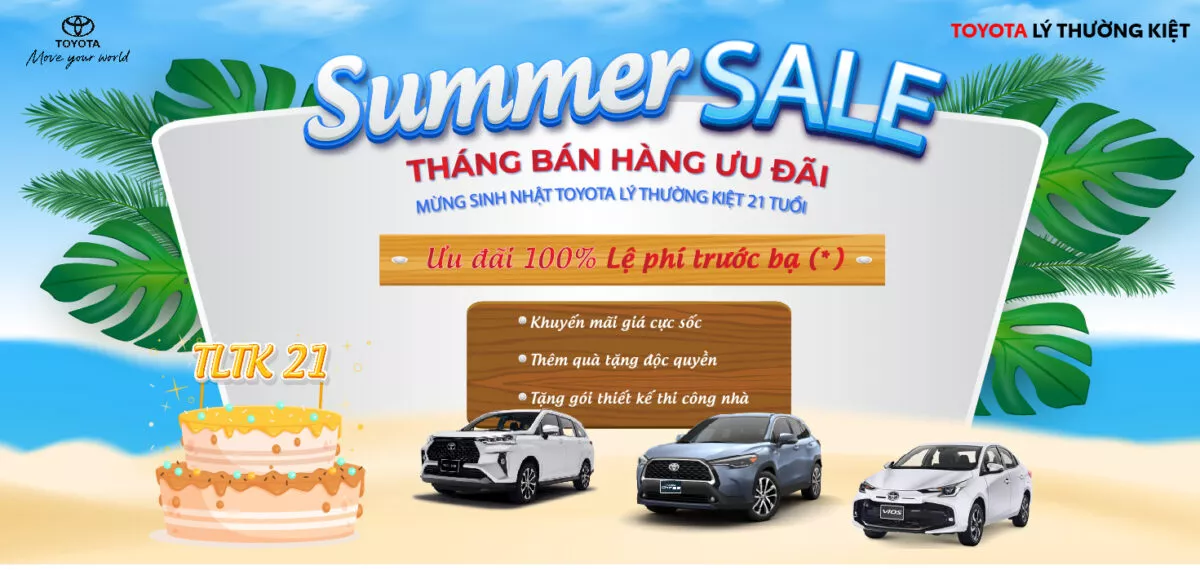 You Are Currently Viewing Summer Sale Tưng Bừng, Vui Đón Mừng Sinh Nhật