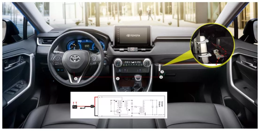 Máy Lọc Không Khí Ion Âm Toyota